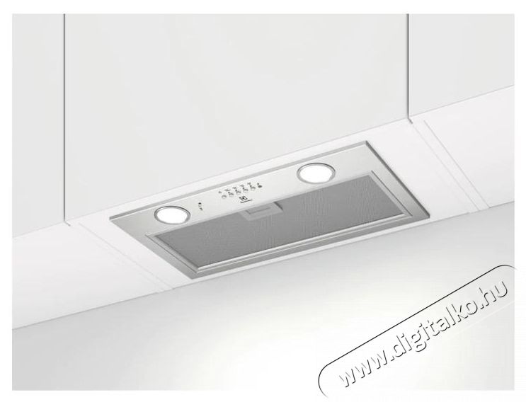 Electrolux EFG516X Be&eacute;p&iacute;thető p&aacute;raelsz&iacute;v&oacute;, 600 m&sup3;/h, Elektronikus vez&eacute;rl&eacute;s, 54 cm, Rozsdamentes ac&eacute;l Konyhai term&eacute;kek - P&aacute;raelsz&iacute;v&oacute; - Be&eacute;p&iacute;thető / kih&uacute;zhat&oacute; - 533331