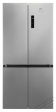 Electrolux ELT9VE52U0 Side by side hűtő, 522 l, NoFrost, E energiaoszt&aacute;ly, LCD kijelző, &Eacute;rint&eacute;svez&eacute;rl&eacute;s, LED vil&aacute;g&iacute;t&aacute;s, 190 cm, Rozsdamentes ac&eacute;l Konyhai term&eacute;kek - Hűtő, fagyaszt&oacute; (szabadon&aacute;ll&oacute;) - Amerikai t&iacute;pus&uacute; Side By Side hűtő - 535176
