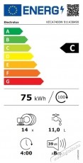 Electrolux KECA7400W, Be&eacute;p&iacute;thető mosogat&oacute;g&eacute;p, 60 cm Konyhai term&eacute;kek - Mosogat&oacute;g&eacute;p - Norm&aacute;l (60cm) be&eacute;p&iacute;thető mosogat&oacute;g&eacute;p - 535175