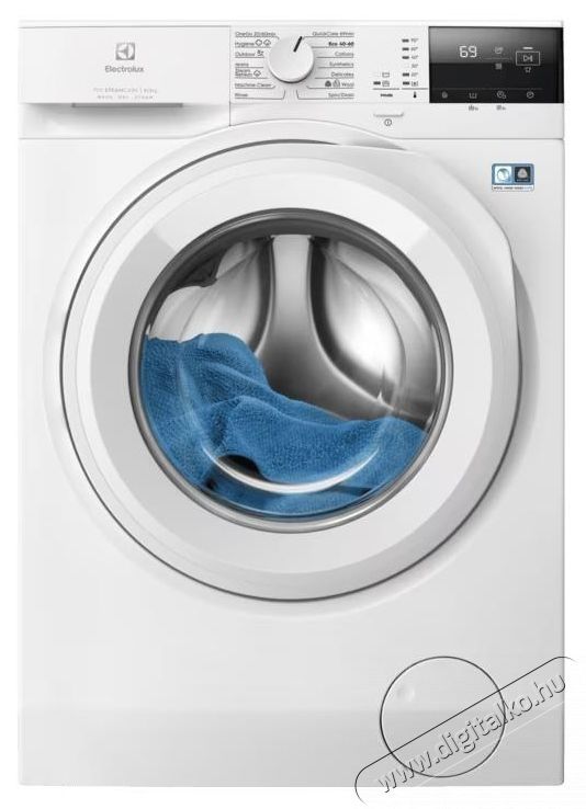 Electrolux Ecoline EW7W2481E, Mos&oacute;g&eacute;p sz&aacute;r&iacute;t&oacute;val, 8 kg mos&aacute;s, 5 kg sz&aacute;r&iacute;t&aacute;s, 1400 RPM, LCD, A energiaoszt&aacute;ly, Inverter motor, SteamCare+Sensicare, TimeManager, Feh&eacute;r H&aacute;ztart&aacute;s / Otthon / K&uuml;lt&eacute;r - Mos&oacute;g&eacute;p / sz&aacute;r&iacute;t&oacute;g&eacute;p - El&ouml;lt&ouml;ltős norm&aacute;l (60cm-ig) mos&oacute;g&eacute;p - 536446
