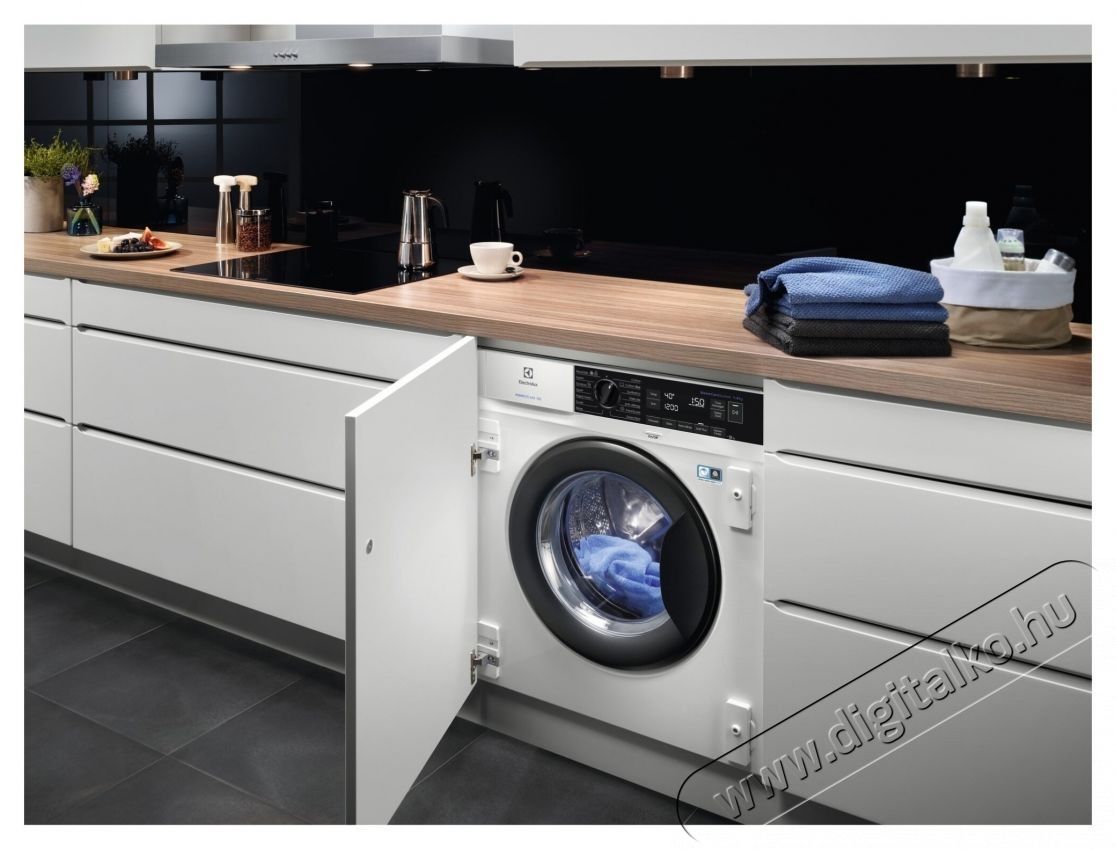 Electrolux EW7N7F348SI Be&eacute;p&iacute;thető mos&oacute;g&eacute;p, 8 kg, 1400 RPM, B energiaoszt&aacute;ly, Inverteres motor, SensiCare, SteamCare, Feh&eacute;r Konyhai term&eacute;kek - Mosogat&oacute;g&eacute;p - Norm&aacute;l (60cm) be&eacute;p&iacute;thető mosogat&oacute;g&eacute;p - 536434