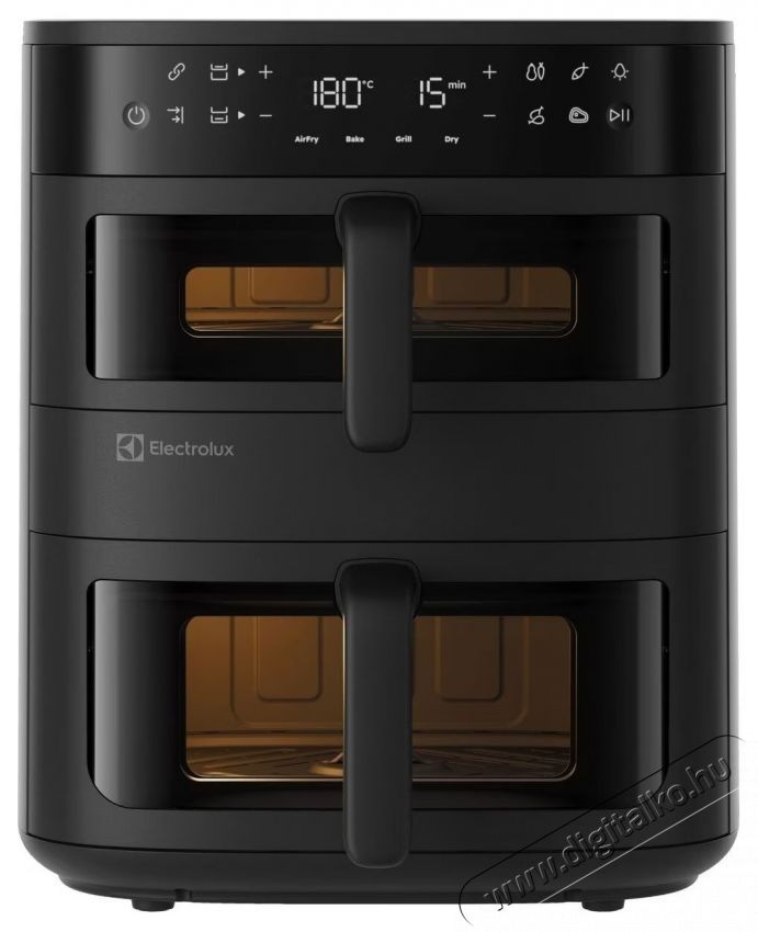 Electrolux 800 Series EAFD11B dupla forr&oacute;levegős fritőz Konyhai term&eacute;kek - Konyhai kisg&eacute;p (s&uuml;t&eacute;s / főz&eacute;s / hűt&eacute;s / &eacute;telk&eacute;sz&iacute;t&eacute;s) - L&eacute;gkever&eacute;ses főzőg&eacute;p / elektromos kukta / multifunkci&oacute;s s&uuml;tő - 537608