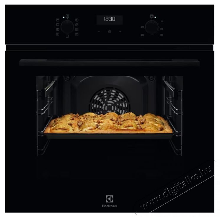 Electrolux EOD5H70BZ, Be&eacute;p&iacute;thető elektromos s&uuml;tő, 65 l, AquaClean, 9 funkci&oacute;s, Wi-fi csatlakoz&aacute;s, SteamBake, Grill, A energiaoszt&aacute;ly, Fekete Konyhai term&eacute;kek - S&uuml;tő-főzőlap, tűzhely (be&eacute;p&iacute;thető) - S&uuml;tő (be&eacute;p&iacute;thető) - 537780