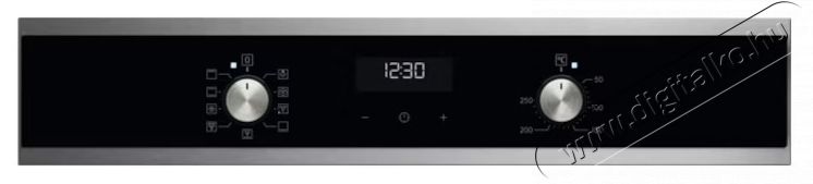 Electrolux EOF5H40BX Be&eacute;p&iacute;thető s&uuml;tő, Elektromos, 65 l, 9 program, konvekci&oacute;s, grill, D energiaoszt&aacute;ly, Rozsdamentes ac&eacute;l Konyhai term&eacute;kek - S&uuml;tő-főzőlap, tűzhely (be&eacute;p&iacute;thető) - S&uuml;tő (be&eacute;p&iacute;thető) - 537779