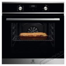 Electrolux EOF5H40BX Be&eacute;p&iacute;thető s&uuml;tő, Elektromos, 65 l, 9 program, konvekci&oacute;s, grill, D energiaoszt&aacute;ly, Rozsdamentes ac&eacute;l Konyhai term&eacute;kek - S&uuml;tő-főzőlap, tűzhely (be&eacute;p&iacute;thető) - S&uuml;tő (be&eacute;p&iacute;thető) - 537779