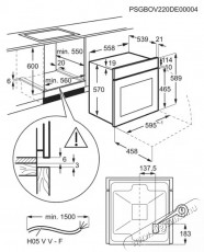Electrolux EOFDP46BK, Be&eacute;p&iacute;thető s&uuml;tő, Pirolitikus &ouml;ntiszt&iacute;t&oacute;, Beh&uacute;zhat&oacute; gombok, Digit&aacute;lis kijelző, &Eacute;rintős vez&eacute;rl&eacute;s, Grill, A+ energiaoszt&aacute;ly, 65 l, Fekete Konyhai term&eacute;kek - S&uuml;tő-főzőlap, tűzhely (be&eacute;p&iacute;thető) - S&uuml;tő (be&eacute;p&iacute;thető) - 537777