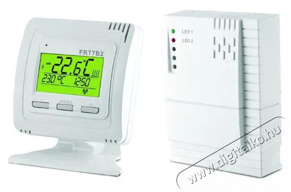 Elektrobock FRT7B2 fehér Háztartás / Otthon / Kültér - Okos otthon - Termosztát - 508069