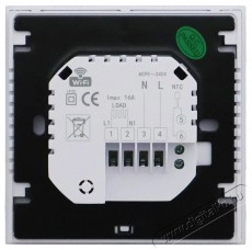 Elektrobock PT740W-EI WiFi, fehér Háztartás / Otthon / Kültér - Okos otthon - Termosztát - 508070