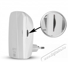 Elektrobock BZ11 - fehér Háztartás / Otthon / Kültér - Lakásfelszerelés - Csengő - 519351