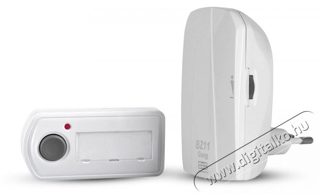 Elektrobock BZ11 - fehér Háztartás / Otthon / Kültér - Lakásfelszerelés - Csengő - 519351