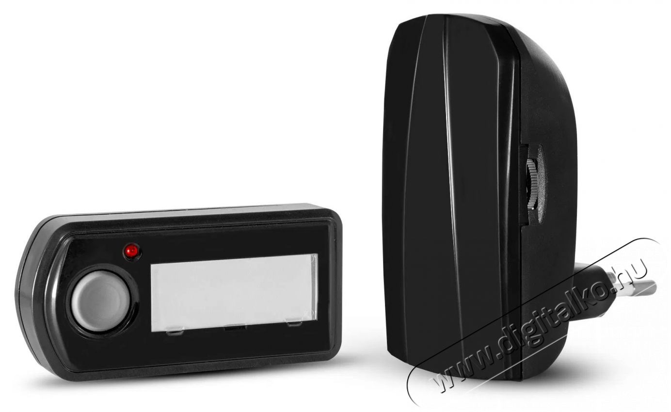 Elektrobock BZ11 - fekete, vezet&eacute;k n&eacute;lk&uuml;li H&aacute;ztart&aacute;s / Otthon / K&uuml;lt&eacute;r - Lak&aacute;sfelszerel&eacute;s - Csengő - 519352