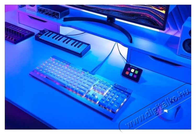 Elgato Stream Deck Mini, Fekete Iroda &eacute;s sz&aacute;m&iacute;t&aacute;stechnika - Sz&aacute;m&iacute;t&oacute;g&eacute;p tartoz&eacute;k - PC kontroller - 533338