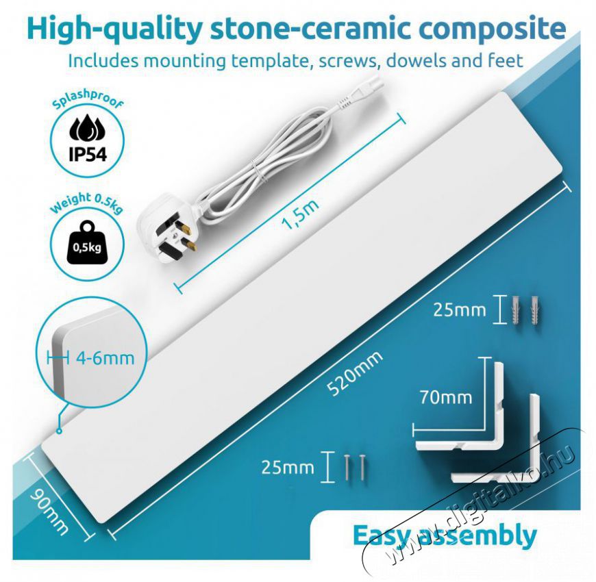 ELIAS Mold Dry M1 P&aacute;ramentes&iacute;tő Sz&eacute;ps&eacute;g&aacute;pol&aacute;s / Eg&eacute;szs&eacute;g - L&eacute;gtiszt&iacute;t&oacute; / p&aacute;r&aacute;s&iacute;t&oacute; / p&aacute;r&aacute;tlan&iacute;t&oacute; - P&aacute;ramentes&iacute;tő - 524710