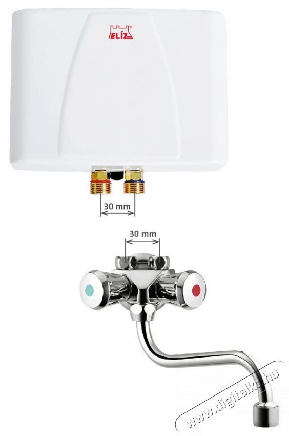 ELIZ EHT 5.5 H&aacute;ztart&aacute;s / Otthon / K&uuml;lt&eacute;r - V&iacute;zmeleg&iacute;tő / bojler / t&aacute;rol&oacute; - V&iacute;zmeleg&iacute;tő - 515388