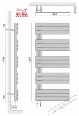ELIZ EBR 800 AG-W Háztartás / Otthon / Kültér - Fűtés - Olajradiátor - 529442