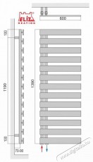 ELIZ EBR 800 NP-W Háztartás / Otthon / Kültér - Fűtés - Olajradiátor - 529446