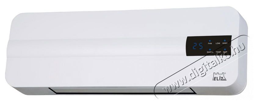 ELIZ EWH 200 ERP hősug&aacute;rz&oacute; H&aacute;ztart&aacute;s / Otthon / K&uuml;lt&eacute;r - Fűt&eacute;s - Fűtőventil&aacute;toros hősug&aacute;rz&oacute; - 529459