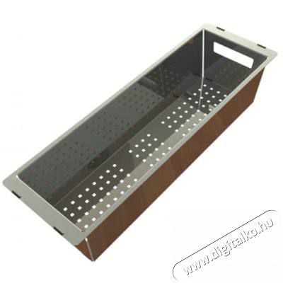 Elleci AVI03000 Inox gyümölcsmosó kosár, szűrőkosár Best mosogatókhoz Konyhai termékek - Mosogató - Mosogatótálca - 355585