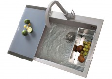 Elleci AVI03000 Inox gyümölcsmosó kosár, szűrőkosár Best mosogatókhoz Konyhai termékek - Mosogató - Mosogatótálca - 355585