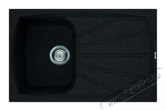 Elleci LGL30054 Living 300 G54 Nero Pietra granitek mosogatótálca Konyhai termékek - Mosogató - Mosogatótálca - 359038