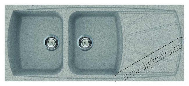Elleci LGL50055 Living 500 G55 Grigio Pietra granitek mosogatótálca Konyhai termékek - Mosogató - Mosogatótálca - 359072