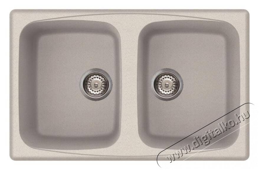 Elleci LGM35052 Master 350 G52 Bianco Pietra granitek mosogatótálca Konyhai termékek - Mosogató - Mosogatótálca - 359088