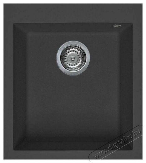 Elleci LGQ10059 Quadra 100 G59 Antracite Granitek mosogatótálca Konyhai termékek - Mosogató - Mosogatótálca - 359154