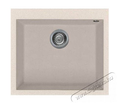 Elleci LGQ10552 Quadra 105 G52 Bianco Pietra mosogatótálca Konyhai termékek - Mosogató - Mosogatótálca - 359184