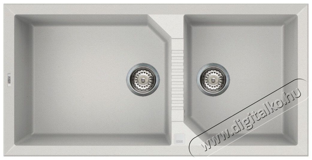 Elleci LGT49068 Tekno 490 G68 Bianco granitek mosogatótálca Konyhai termékek - Mosogató - Mosogatótálca - 359516