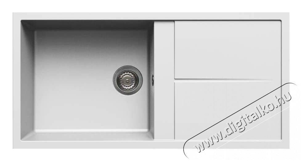 Elleci Unico 480 G68 Bianco mosogatótálca (LGU48068) Konyhai termékek - Mosogató - Mosogatótálca - 359591