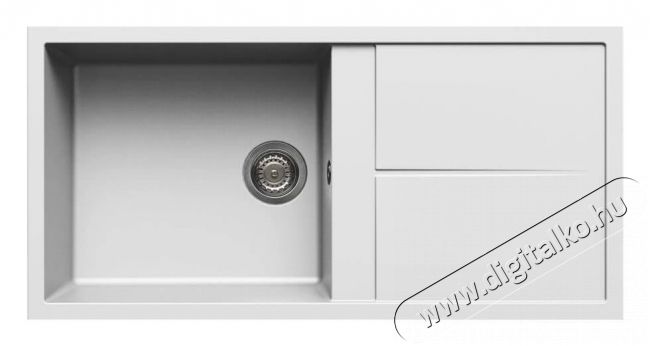 Elleci Unico 480 G68 Bianco mosogatótálca (LGU48068) Konyhai termékek - Mosogató - Mosogatótálca - 359591