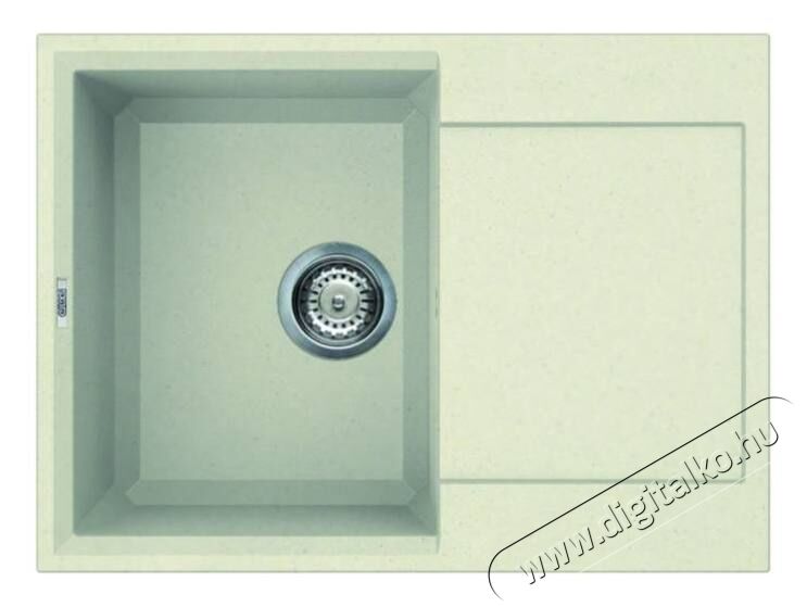 Elleci Easy 135 G62 Bianco Antico mosogatótálca (LGY13562) Konyhai termékek - Mosogató - Mosogatótálca - 358734