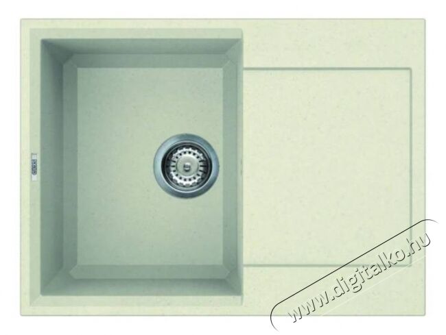 Elleci Easy 135 G62 Bianco Antico mosogatótálca (LGY13562) Konyhai termékek - Mosogató - Mosogatótálca - 358734