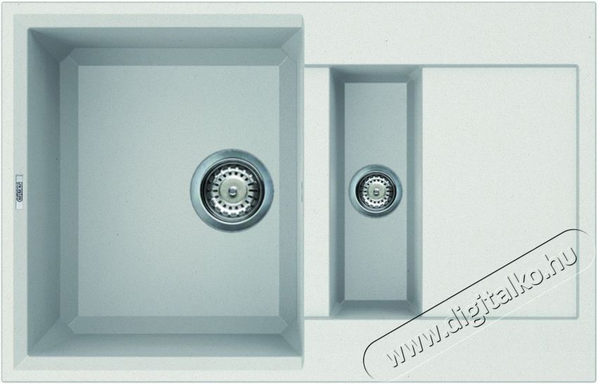 Elleci LGY32568 Easy 325 G68 Bianco granitek mosogatótálca Konyhai termékek - Mosogató - Mosogatótálca - 358793