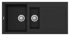 Elleci LGY47540 Easy 475 G40 Nero granitek mosogatótálca Konyhai termékek - Mosogató - Mosogatótálca - 358825