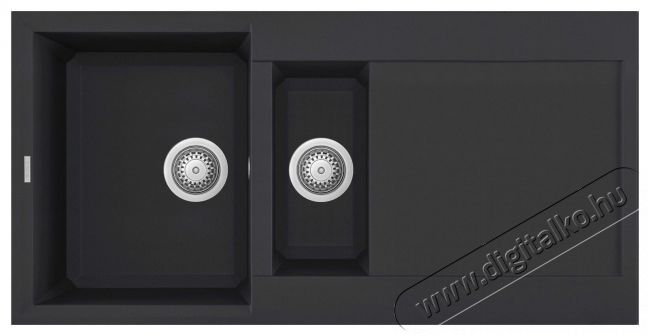 Elleci LGY47559 Easy 475 G59 Antracite granitek mosogatótálca Konyhai termékek - Mosogató - Mosogatótálca - 358820