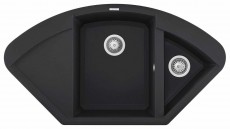 Elleci LGYCOR59 Easy CORNER G59 Antracite Granitek mosogatótálca Konyhai termékek - Mosogató - Mosogatótálca - 358860