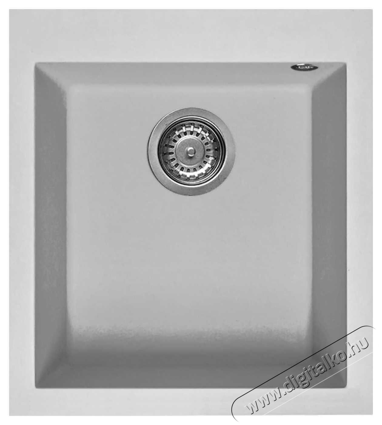 Elleci LMQ10079 Quadra 100 M79 Aluminium metaltek mosogatótálca Konyhai termékek - Mosogató - Mosogatótálca - 359148