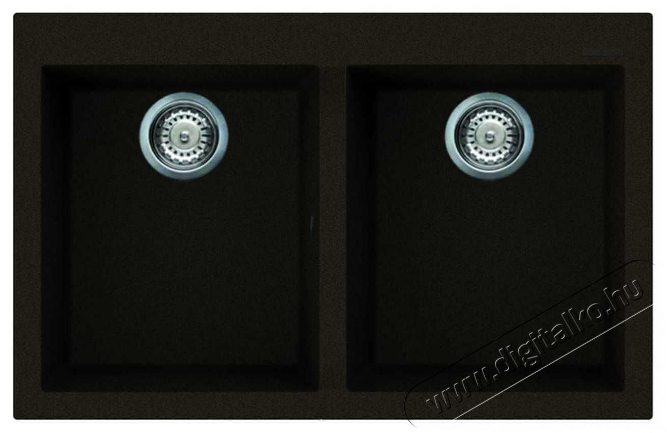 Elleci LMQ35078 Quadra 350 M78 Espresso metaltek mosogatótálca Konyhai termékek - Mosogató - Mosogatótálca - 359359