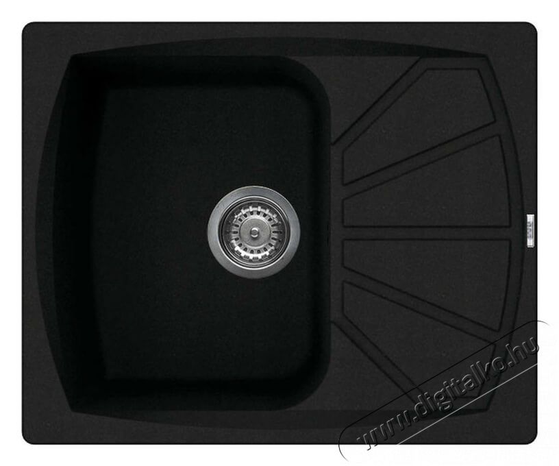 Elleci LGL12540 Living 125 G40 Nero granitek mosogatótálca Konyhai termékek - Mosogató - Mosogatótálca - 359037
