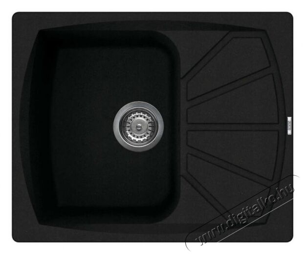 Elleci LGL12540 Living 125 G40 Nero granitek mosogatótálca Konyhai termékek - Mosogató - Mosogatótálca - 359037