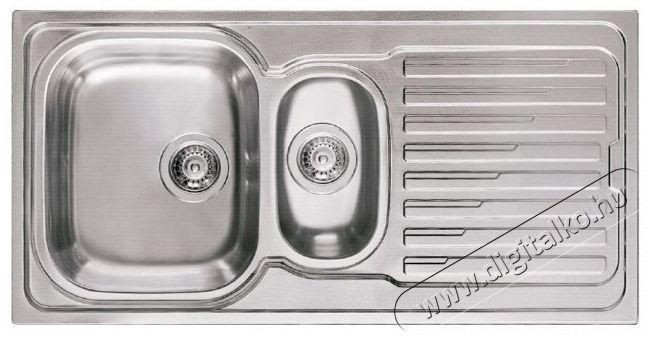 Elleci LIK475SACDX Sky 475 DX mosogatótálca inox Konyhai termékek - Mosogató - Mosogatótálca - 359441