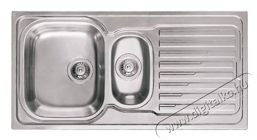 Elleci LIK475SACSX Sky 475 SX mosogatótálca - inox Konyhai termékek - Mosogató - Mosogatótálca - 359442