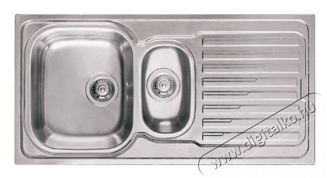 Elleci LIK475SACSX Sky 475 SX mosogatótálca - inox Konyhai termékek - Mosogató - Mosogatótálca - 359442