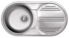 Elleci LIX830SACRD Special ROUND 830 DX Mosogatótálca - inox Konyhai termékek - Mosogató - Mosogatótálca - 359465