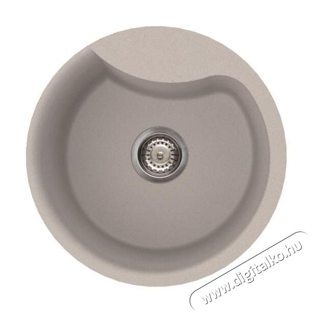 Elleci LMEROU79 Ego ROUND M79 Aluminium metaltek mosogatótálca Konyhai termékek - Mosogató - Mosogatótálca - 358953