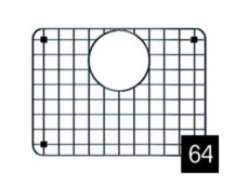 Elleci AGB01301 Mosogató medencébe tehető alsó rács - S méret Konyhai termékek - Mosogató - Edény szárító / tartó - 355508