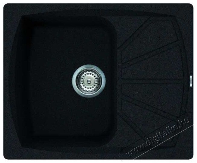 Elleci LGL12559 Living 125 G59 Antracite granitek mosogatótálca Konyhai termékek - Mosogató - Mosogatótálca - 359036