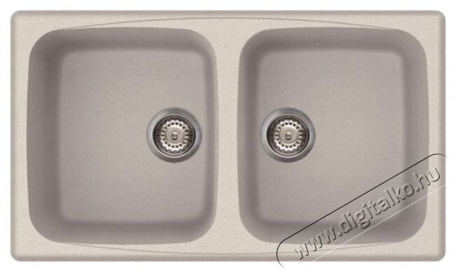 Elleci LGM45052 Master 450 G52 Bianco Pietra granitek mosogatótálca Konyhai termékek - Mosogató - Mosogatótálca - 359109