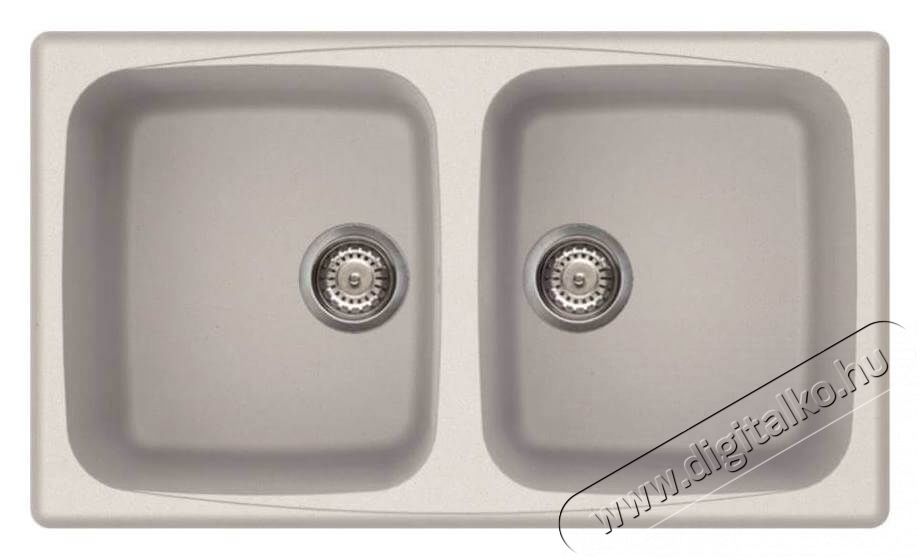 Elleci LGM45068 Master 450 G68 Bianco granitek mosogatótálca Konyhai termékek - Mosogató - Mosogatótálca - 359106